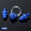 Set de Pinza Nasal y Tapones para los Oídos de Buceo para Adultos y Niños, Pinza Nasal Antiahogamiento de Silicona para Natación y Tapones para los Oídos, Impermeable, Venta al por Mayor del Fabricante