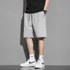 Pantalones Cortos para Hombre de Marca Trendy Deportivos Casuales, Ajuste Holgado, de Seda Helada de Secado Rápido, Cinco Puntos de Longitud Media, para Uso al Aire Libre, Transfronterizos en Stock
