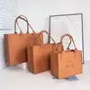 Bolsa de Mão Grande Capacidade em Feltro Bolsa Tote Aberta Versátil Bolsa Tote Bolsa de Feltro Logo Estampado Bolsa de Presente