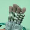 Nuevo Set de Brochas de Maquillaje de 13 Piezas Transfronterizo Portátil Brocha para Polvo Suelto Rubor Brocha para Base Brocha para Sombra de Ojos Juego Completo de Herramientas de Belleza