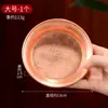 Cuenco de Suministro de Agua Chasis Dios de la Riqueza del Agua Cuenco de Suministro de Agua de Cobre Plato de Agua Bendita para Buda Hogar Plato de Purificación de Agua de Cobre Rojo del Tíbet