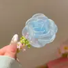 Grampo de Pato Borboleta Orquídea Dopamina de Verão para Mulheres, Presilha Floral Doce, Grampo de Cabelo Exquisito de Alta Qualidade, Acessório de Cabelo Estilo Feriado