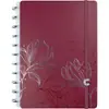 Caderno Inteligente Bruna Tavares Cereja Grande 80 Folhas.