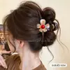 Pinza para el Cabello de Nuevo Estilo 2026 para Mujer, Pasador de Gama Alta para la Parte Posterior de la Cabeza, Tamaño Grande para Cabello Grueso, Accesorio para el Cabello tipo Pinza de Tiburón