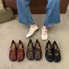 Bailarinas cuadradas poco profundas estilo japonés para mujer, zapatos Mary Jane para mujer primavera y otoño 2026