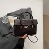 Elegante bolso pequeño cuadrado para mujer 2026 nueva moda bolso cruzado versátil bolso tote pequeño exquisito y súper popular para el día a día