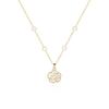 Collar de camelia de plata esterlina s925 para mujer, nicho, moda suave, alta calidad, floral, perla, cadena clavicular, venta al por mayor de fábrica