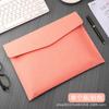 Bolsa para documentos bolsa para archivos tamaño A4 gran capacidad hebilla magnética bolsa de carpeta de archivos simple bolsa de almacenamiento de información para oficina facturas