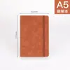 Cuaderno A5 con Encuadernación de Tapa Blanda, Diario Fresco Estilo Ejecutivo, Libreta de Registro de Reuniones de Trabajo, Diario de Alto Valor