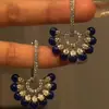 Pendientes de Moda Transfronterizos Europeos y Americanos Estilo Vintage Desgastados con Pedrería de Alta Resistencia, Exquisito Temperamento Vintage, Pendientes Brillantes Impresionantemente Hermosos