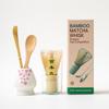Set de 3 piezas de Matcha del set de 4 piezas de explosiones de Amazon 100 Benli cerámica transfronteriza herramienta japonesa para matcha cepillo