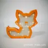 Fornecimento Direto da Fábrica Iluminação Infantil de Madeira Luzes LED Quarto Infantil Vários Animais Formas de Raposa Ornamentos de Iluminação