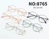Montura de gafas retro de moda, aleación antiazul, viajes transfronterizos, moda, comercio electrónico transfronterizo, Europa y Estados Unidos, explosiones 8765