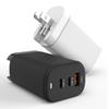 Cargador rápido de 3 cabezales de carga para teléfono Android, tableta y PC con certificación UKCAULCE de nitruro de galio de 65 W