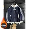 Jaqueta com gola alta e listras transversais para homens e mulheres, outono/primavera, estilo universitário, jaqueta cleanfit, casual solta, top jaqueta de baseball