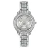 Relojes Populares para Mujer Transfronterizos al por Mayor Relojes Completamente Diamantados Cornucopia Relojes para Mujer Relojes para Mujer Lujo Ligero Nicho