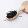 Zhu Nan Mini Peine Pequeño con Cojín de Aire tamaño pequeño Peine Masajeador Peine con Cojín de Aire para Mujer Peine Portátil Peine para el Cabello del Hogar Grabado