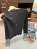 Suéter de Tricô Feminino 2026 Outono/Inverno Cor Contrastante Única Gola Redonda Manga Longa Camada Interna Camada Base Top