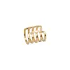Al por mayor de fábrica clip para oreja de anillo multicapa de acero inoxidable estilo ins personalidad simple combinable sin perforación clavo de hueso de la oreja chica