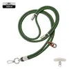 Cordón de Teléfono Móvil de Gama Alta Correa Resistente de 6 mm para Cuello Cruzado Ajustable Exterior Anti-Pérdida Exquisita Cuerda Tejida para Muñeca