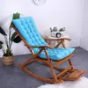 Fabricante Cuatro Estaciones Estudio Sala de Estar Mecedora Silla de Mimbre Sillón Cojín