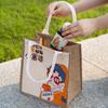 Bolsa Fofa Ins Mulher Rica Bolsa de Compras Trabalho Bolsa Pequena Bolsa para Lancheira Grande Capacidade Bolsa de Proteção Ambiental Bolsa de Lona