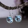 Pendientes Redondos Estilo Frío Cao Shi para Mujer Estilo Suave Exquisita Joyería de Moda Venta Directa de Fábrica Pendientes de Nicho al por Mayor