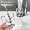 Taza de Enjuague Bucal de Moda Taza de Almacenamiento para Cepillo de Dientes Taza de Enjuague Bucal para el Hogar Alto Valor Lujo Ligero Onda de Agua