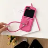 Cordão de Couro Samsung Zflip 30% de Desconto Capa Empilhável para Celular Adequada para Zflip6 Silicone Z5 Transfronteiriça Z-Flip34 Exportação