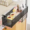 Cesta colgante de mesita de noche Estante colgante de almacenamiento de mesita de noche para dormitorio Balcón Almacenamiento Organizador colgante de cama Estante colgante de almacenamiento