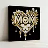 Accesorios para Pintura de Diamantes de Venta Caliente Transfronteriza Diamante 5D de Forma Irregular Hecho a Mano Bricolaje Marco de Madera Pegatinas Dibujos Animados Decoración de Interiores Pintura de Perlas