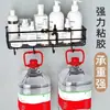 Estante de Almacenamiento para Baño y Cocina, Estante de Almacenamiento Triangular de Hierro sin Taladro para Artículos de Tocador de Baño en Esquina