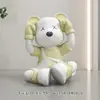 Estilo Crema Oso Violento Adornos para Sala de Estar Gabinete de TV Dormitorio Gabinete de Vino Decoración Escritorio Hogar Fortuna Regalo de Mudanza