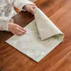 Bordado Jacquard con Motivos Florales, Nuevo Camino de Mesa Estilo Chino, Salvamanteles Aislante para Mesa de Centro, Soporte para Tetera, Accesorios para Manteles, Juego de Té Seco