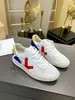 Tenis Blancos Estilo Celebridad, Cómodos y Versátiles, Unisex, Bloques de Color, Puntera Redonda, Suela Suave, Versátiles con Cordones, Estilo Casual Deportivo