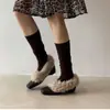 Novos Sapatos de Inverno/Outono 2025 de Couro Macio com Bico Quadrado, Slip-On, Forrados com Pelo, com Aumento Interno de Altura, Forro de Lã, Quentes, Sapatos Individuais para Mulheres, Salto Grosso, Versátil