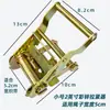 Nuevo Tensor de Amarre de Trinquete Tensor de Cuerda Tensor Hebilla de Fundición a Presión de Zinc Gancho en S Accesorios para Correas 25-50mm