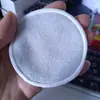Fabricante de Algodão Veludo de Bambu para Maquiagem Fornece Esponjas de Pó de Carvão de Bambu e Algodão Puro, Discos de Fibra de Bambu Redondos de 2 Camadas para Remover Maquiagem