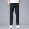 Ropa para Hombre Maple House / Nueva Colección Primavera/Verano 2026: Pantalones Casuales Ligeros, Transpirables, de Seda Helada, con Excelente Caída, Estilo de Pierna Recta