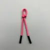 Cordón para cremallera con doble punta de cobre, cordón colorido para ropa, gabardinas, bolsos y pequeños accesorios