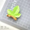 Desenho Animado Flor de Primavera Folha Verde Acessórios de Resina Cola Creme DIY Feito à Mão Grampo de Cabelo Joias Fivela de Sapato Material para Capa de Celular