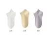 Calcetines de algodón para mujer, estilo fino de verano, antideslizantes, invisibles, antiolor, calcetines tobilleros de corte bajo para mujer