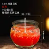 Caixa Completa no Atacado de Velas de Lótus à Prova de Vento com Boca Plana, Velas de Manteiga de 12 Horas, Sem Fumaça e Sem Odor, Lâmpadas de Buda de Vidro Espesso