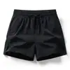 Shorts Holgados de Verano para Hombre de Seda de Hielo, Pantalones Cortos Casuales Delgados de Secado Rápido para Correr, Deportes, Fitness, Tres Cuartos para Hombre