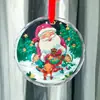 Pendente Criativo de Mochila Novo Papai Noel Transfronteiriço Pingente de Carro de Acrílico Chaveiro Fofo