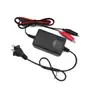 Carregador de bateria para moto e carro 6V 2A carregador de bateria chumbo-ácido adaptador de energia inteligente 6V 20ah