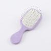 Peine de Cojín de Aire de Paja de Trigo Color Caramelo Lindo Mini Portátil Peine Alisador de Cabello Peine de Bolsa de Aire para Masaje en Casa de Mujeres
