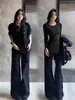 Camiseta de Algodón Puro de Longitud Media Ajustada a la Cintura para Mujeres Petites, Top de Manga Larga con Cuello Redondo y Hombro Normal para Primavera y Otoño, Ideal para Vestir en Capas