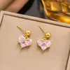 Colar de cereja vermelha vinho de alta qualidade para mulheres 2024 nova moda leve de luxo nicho design clavícula cadeia requintada corrente de pescoço