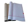 Papel Espesso para Caligrafia e Pintura Livro em Branco com Padrão Impresso Copiando Letra Regular Pequena Livro Costurado com Linha Cor Antiga Papel Espesso para Pincel de Caligrafia Papel para Caligrafia